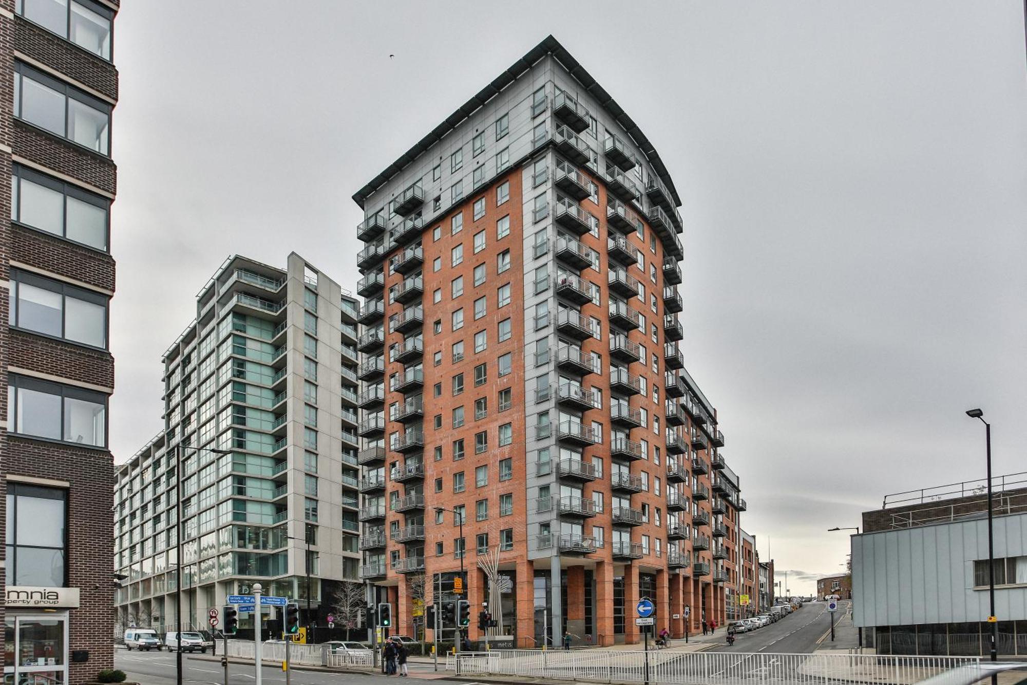 Skyview Apartment By Noknokstay - City Centre With Parking - Group, Family, Business Sheffield Buitenkant foto